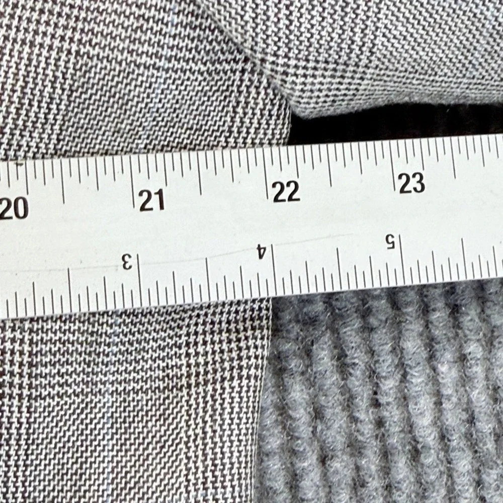 Jos A Bank Signature Collection Silk Camelhair Blazer Men 42R Tan Plaid Coat